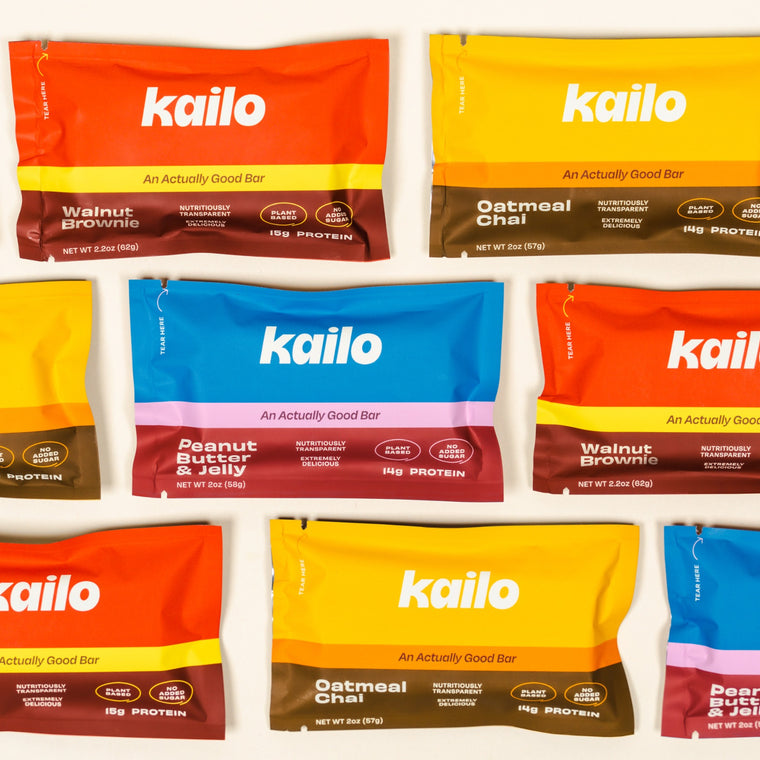 Kailo variety pack of twelve bars